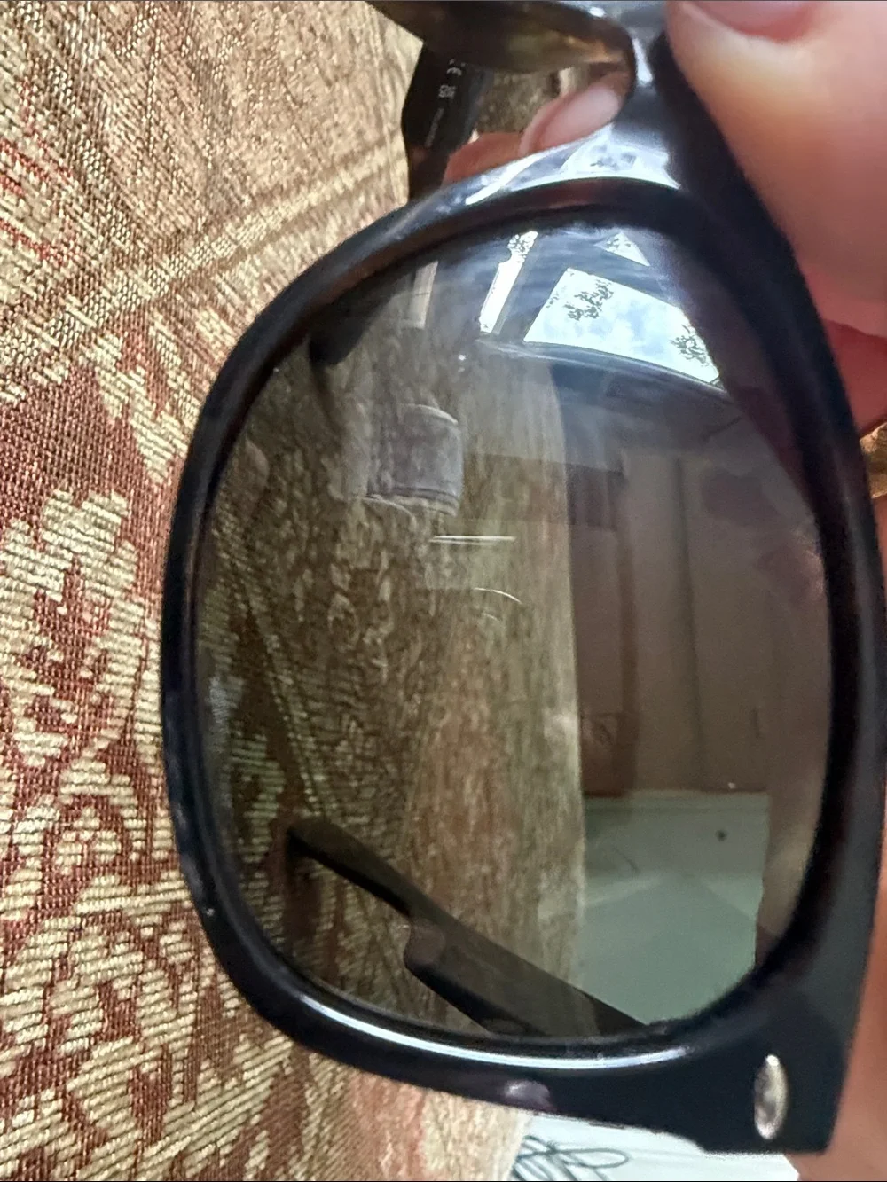 Ray-Ban Men’s Tortoiseshell Brown Sunglasses New Wayfarer